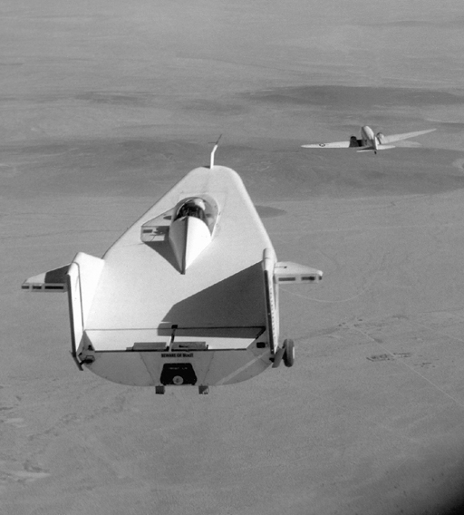 Space History Photo: M2-F1 in Tow